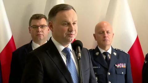 Prezydent Andrzej Duda o sytuacji w województwie warmińsko-mazurskim