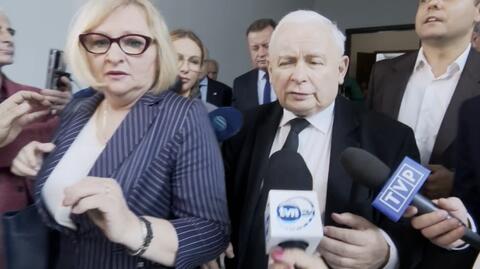Jarosław Kaczyński o "pierwszym kolanie RP" i słowach Tomasza Mraza