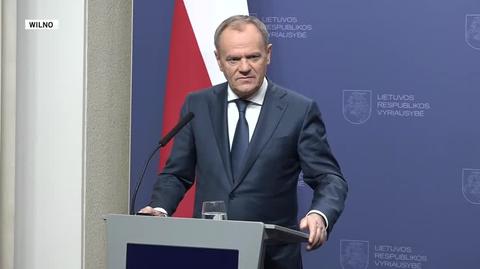 Premier Tusk chce sankcji na produkty z Rosji i Białorusi