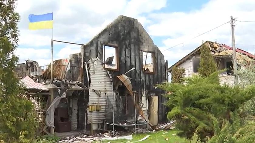 Ukraińcy odbudowują podkijowską wieś Moszczun