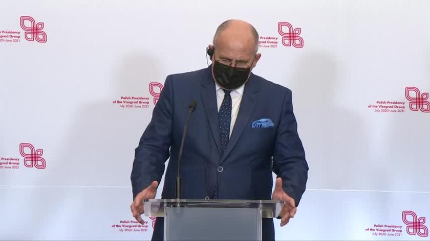 Zbigniew Rau podsumował szczyt szefów resortów dyplomacji grupy V4