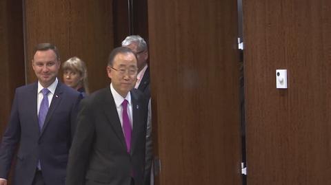 Prezydent Duda z sekretarzem generalnym ONZ