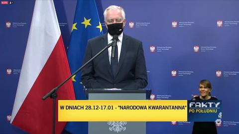 Gowin o wsparciu branż dotkniętych kolejnymi obostrzeniami