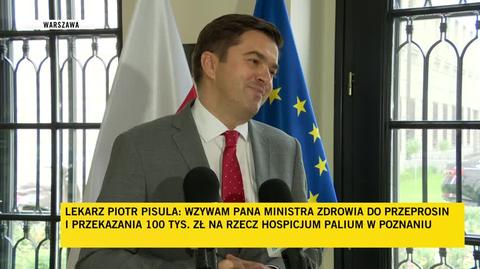 Andrusiewicz: stoimy w prawie, minister zdrowia stoi w prawie