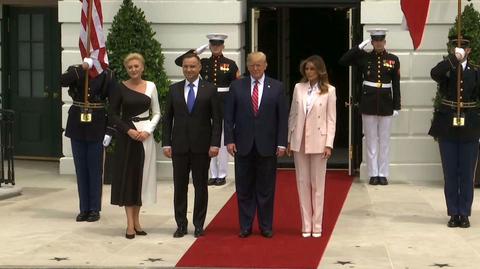Andrzej Duda u Donalda Trumpa. Spotkanie prezydentów USA i Polski
