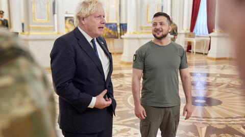 Boris Johnson składa wizytę w Kijowie 