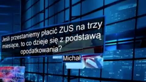 Jeśli przestaniemy płacić ZUS na trzy miesiące, to co dzieje się z podstawą opodatkowania? Marek Zuber odpowiada