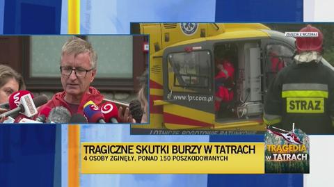 Tragiczne skutki burzy w Tatrach. 4 osoby zginęły, ponad 150 poszkodowanych 