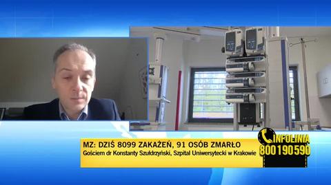 Dr Szułdrzyński: do militaryzacji służby zdrowia jest jeden krok