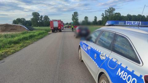 Dziewięciolatek zginął w wypadku z udziałem ciągnika i skutera 
