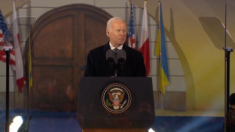 Joe Biden: Kijów stoi mocny, stoi dumnie, stoi wyprostowany. A przede wszystkim stoi wolny
