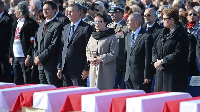 27.09.2015 | Warszawa: uroczysty pogrzeb 35 Żołnierzy Wyklętych