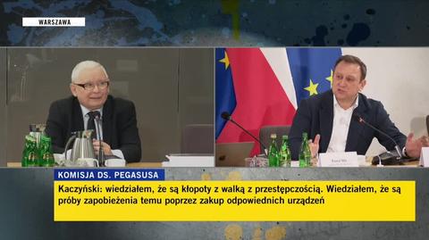 Kaczyński o kwestii Pegasusa w swoim telefonie