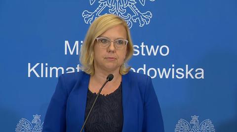 Minister Moskwa: GIOŚ przeanalizował próbki, żadna z nich nie wykazała obecności substancji toksycznych