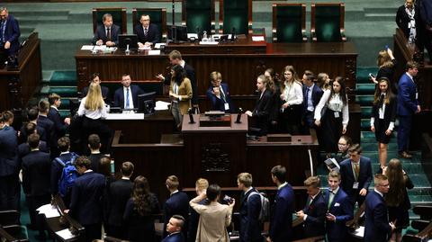 Wiceprezes IPN do młodzieży w Sejmie: staliście się ambasadorami historii