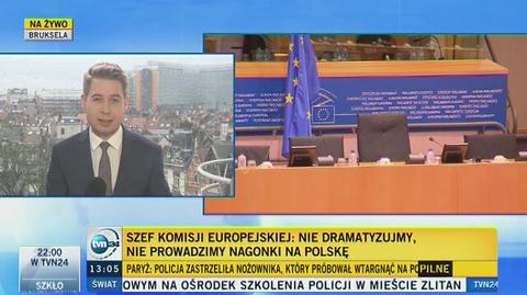 Juncker: nie dramatyzujmy, nie prowadzimy nagonki na Polskę