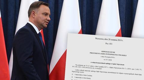 W Monitorze Polskim opublikowano obwieszczenie prezydenta o naborze do Sądu Najwyższego