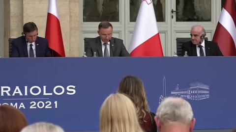Prezydent Andrzej Duda na spotkaniu Grupy Arraiolos w Rzymie