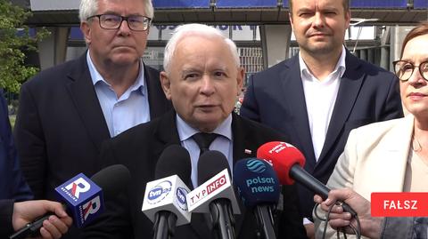 Jarosław Kaczyński mówi o "szaleństwie klimatycznym". Przekonuje, że ludzkość nie wpływa na zmiany klimatu 