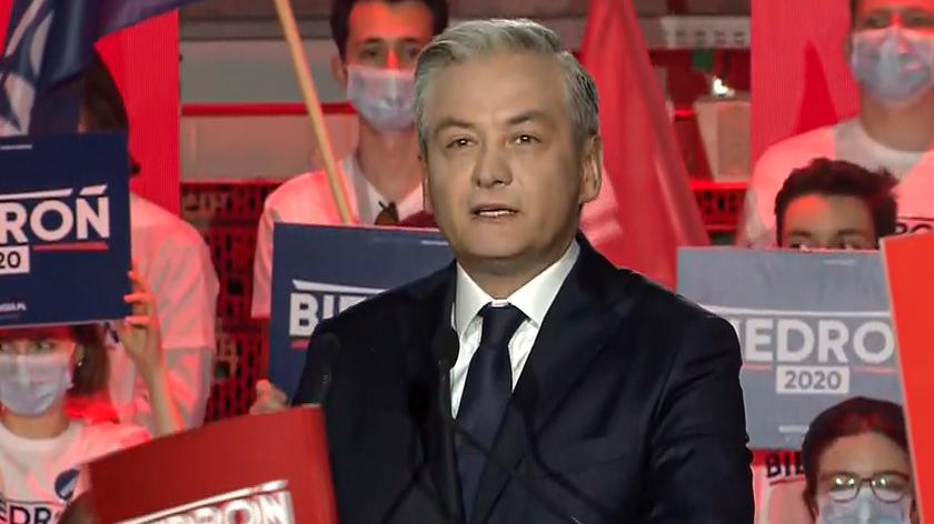 Biedroń: wszyscy politycy w Polsce są lewicowi dzień przed wyborami, a dzień po wyborach nie pamiętają, co mówili