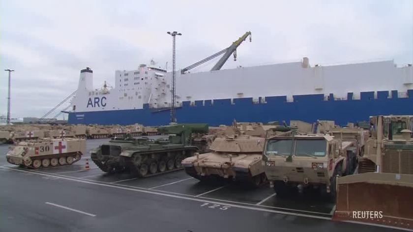 Hamburg i Bremerhaven to najważniejsze porty morskie wykorzystywane przez NATO