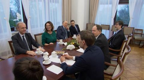 Spotkanie marszałkini Kidawy-Błońskiej z ambasadorem Brzezinskim 