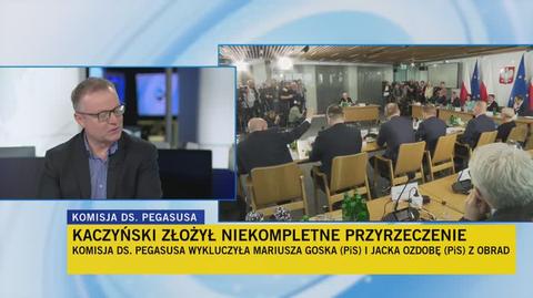 "Można prezesa lubić, nie lubić, ale wczoraj był świetnie przygotowany"