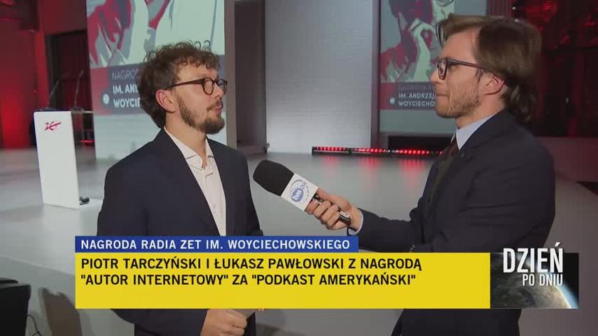 Patryk Strzałkowski z nagrodą "Dziennikarz dla planety"