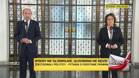 "Przygotowaliśmy projekt ustawy, który zakłada możliwość głosowania mieszanego"