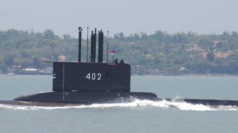 Indonezyjski okręt podwodny zaginął w okolicach wyspy Bali