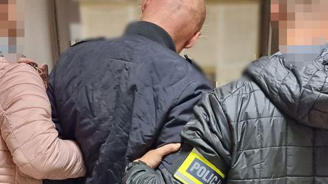 Mężczyznę zatrzymali policjanci z komisariatu Warszawa Białołęka