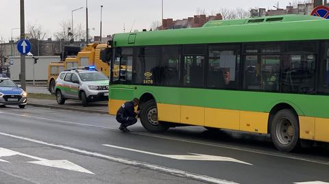 Poznań, Górczyn: Nie żyje 43-latka potrącona przez autobus