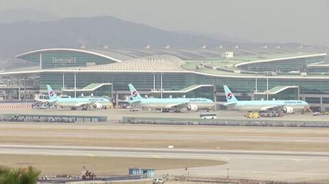 Lotnisko Inczon jest położone około 50 kilometrów od Seulu 