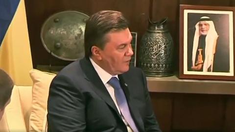 Ukraina nakłada sankcje na byłego prezydenta Wiktora Janukowycza