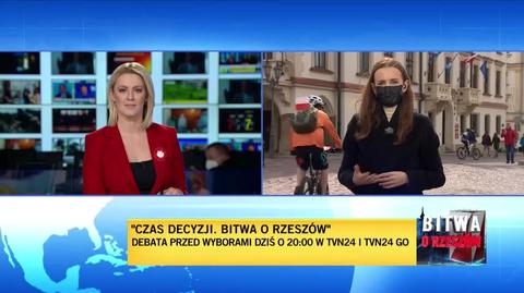 Debata przed wyborami w Rzeszowie. Już dziś - w niedzielę 2 maja - w TVN24 i TVN24 GO