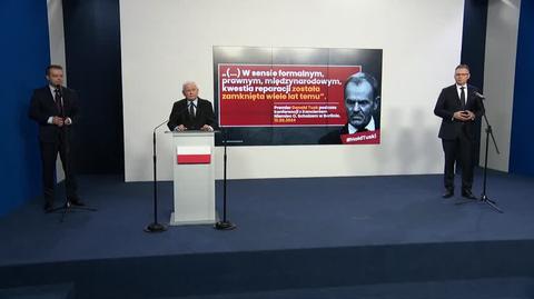 Kaczyński: wielokrotnie mówiłem, że Platforma Obywatelska to partia niemiecka