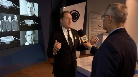 Mark Brzezinski w Muzeum POLIN o "niesamowitej historii relacji polsko-amerykańsko-żydowskich"