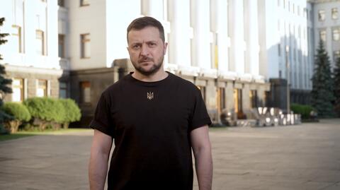 Zełenski: Bronimy Ukrainy już od stu dni. Zwycięstwo nadejdzie