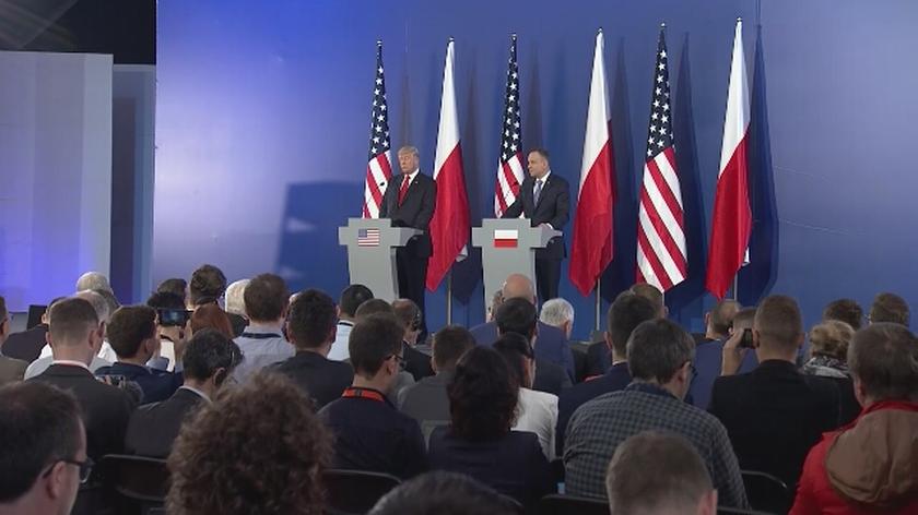 Duda: mam poczucie, że Stany Zjednoczone myślą bardzo poważnie o bezpieczeństwie Polski 