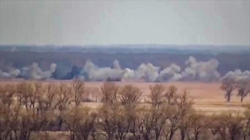 UNIAN: rosyjska kolumna zniszczona przez ukraińskie siły pod Kijowem