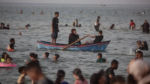 Izraelskie media donoszą o ewakuacji palestyńskich cywilów z Rafah