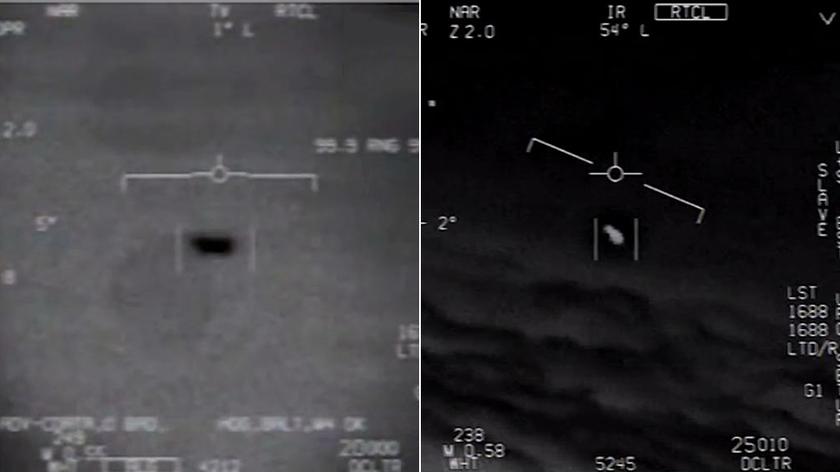 Nagranie wojska USA mające przedstawiać UFO