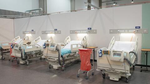W weekend możliwe otwarcie nowych modułów szpitala tymczasowego 
