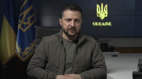 Zełenski: ukraińska flaga jest już w Łymanie  