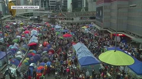 Antyrządowe protesty w Hongkongu zostały stłumione