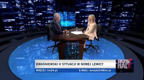 Kwaśniewski: Tusk jest teraz dojrzalszym politykiem