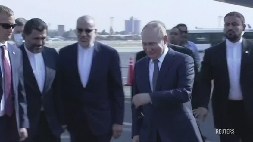 Putin składa wizytę w Iranie 