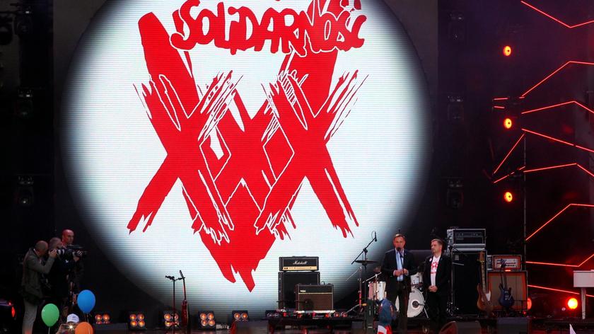Andrzej Duda na koncercie "Solidarności": To dzięki wam tu jestem