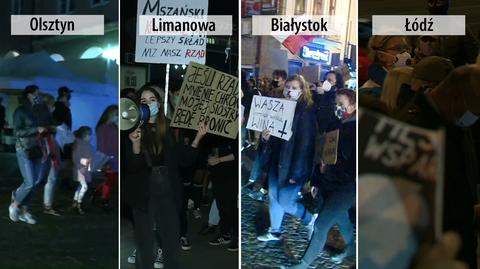 Demonstracja w Olsztynie