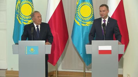 Prezydent Kazachstanu w Polsce